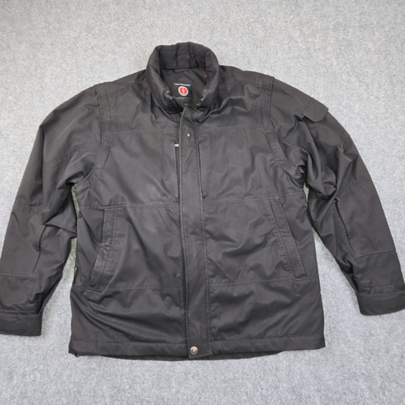 SCOTTeVEST- Mens Large SeV TEC Convertible Travel Jacket -Black - Picture 2 of 16